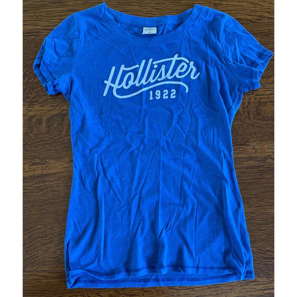 Hollister Blue Women's Tee